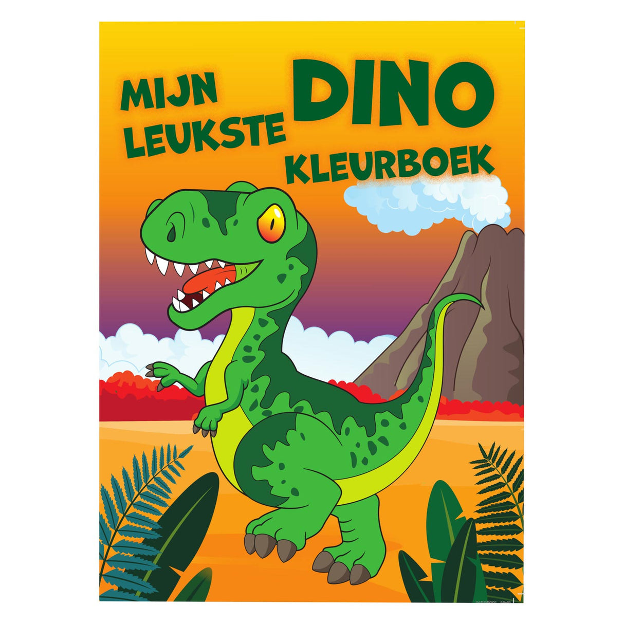 Mon plus beau livre de coloriage dino, 48pag.