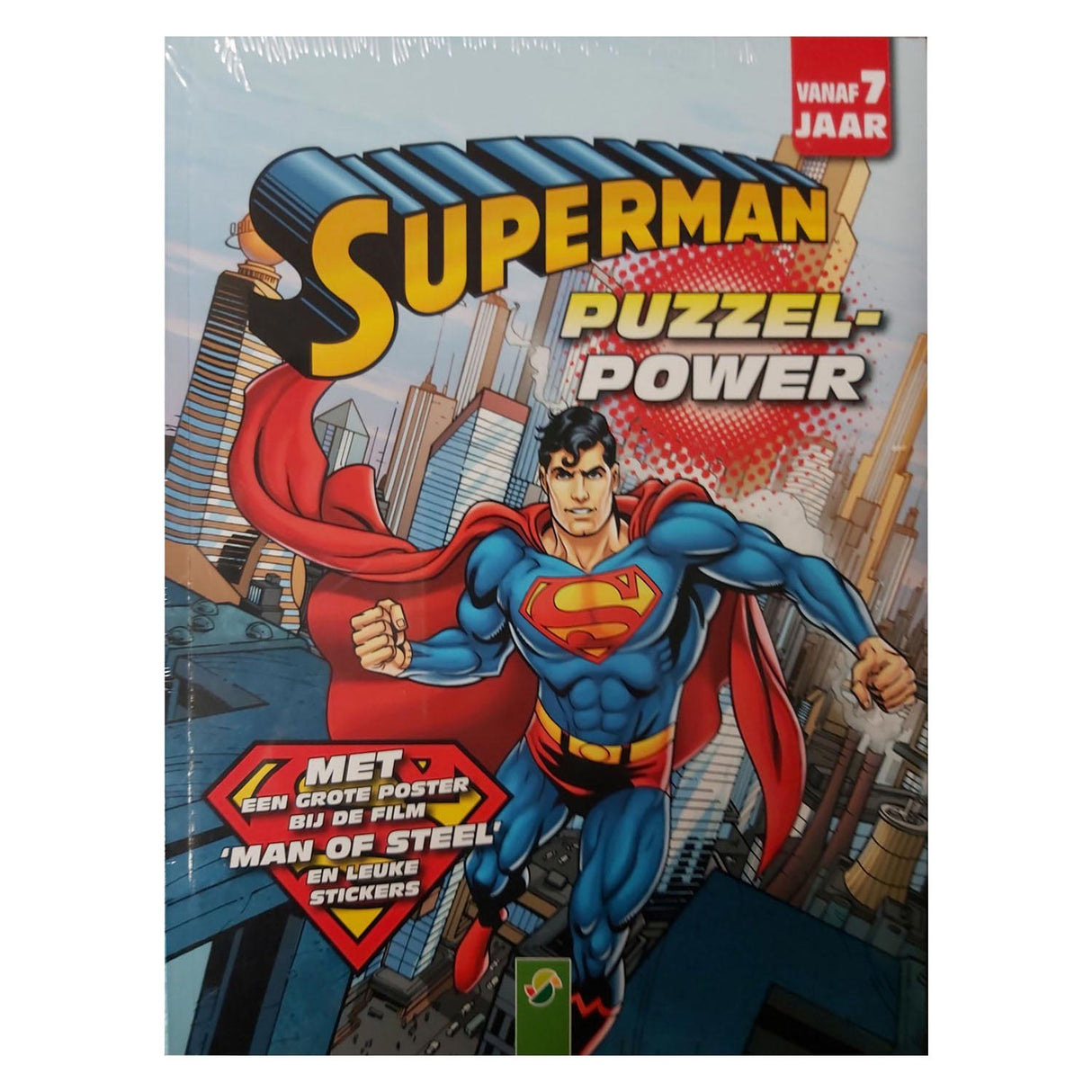 Rompecabezas de la carta de poder de Superman, Doolhoven Doeboek