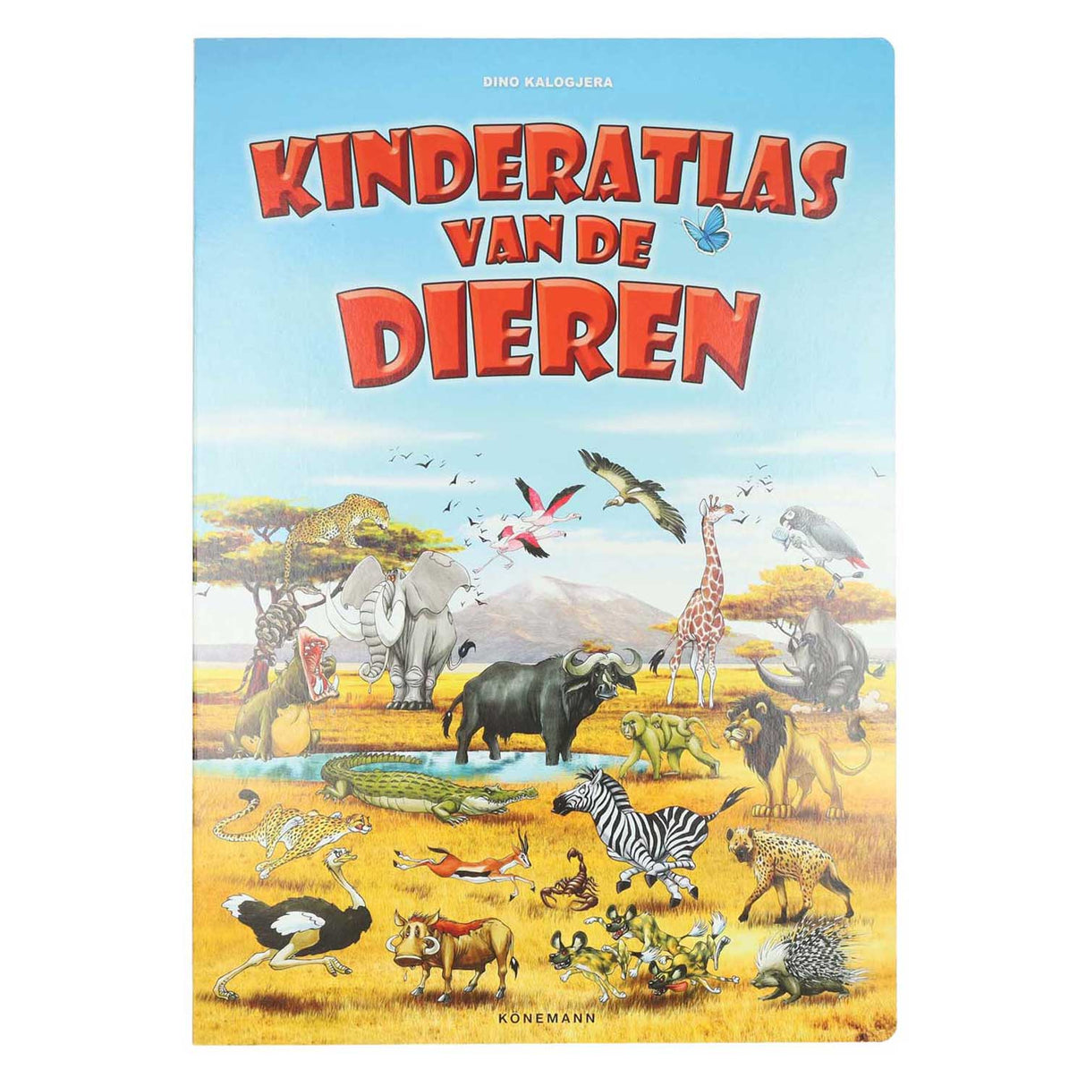 Mondikaart Mega-Tieratlas für Kinder
