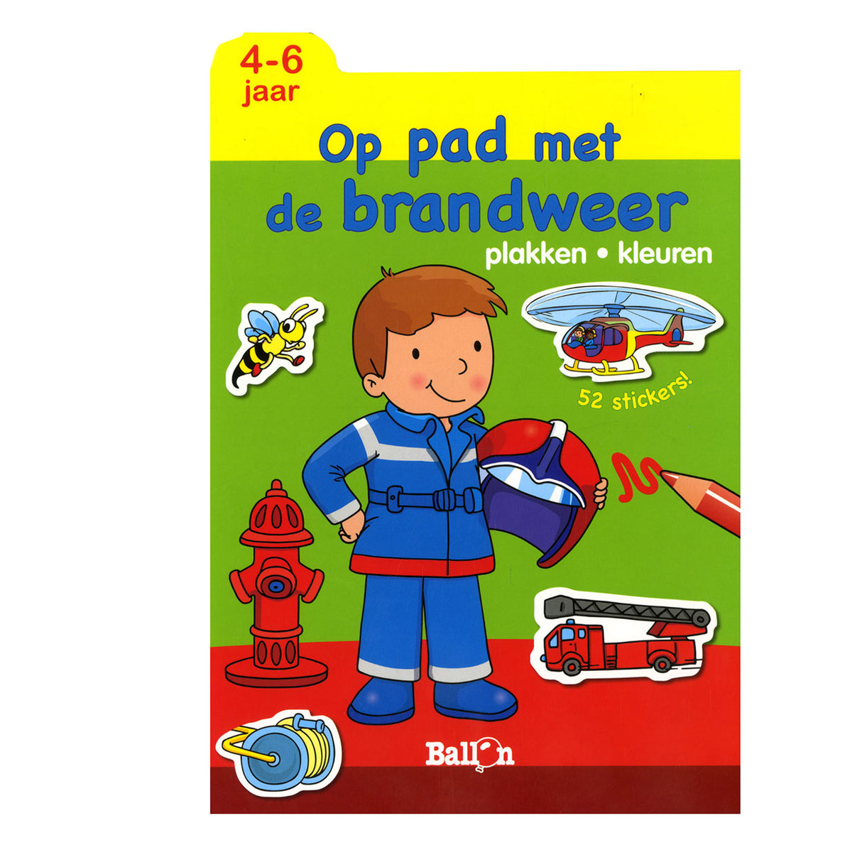Ballon bekleben und bemalen – Unterwegs mit der Feuerwehr, 4-6 Jahre