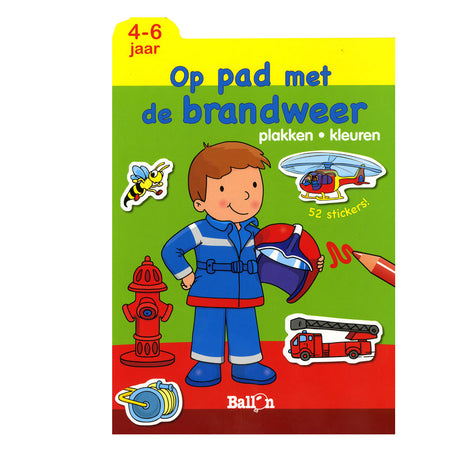 Ballon bekleben und bemalen – Unterwegs mit der Feuerwehr, 4-6 Jahre