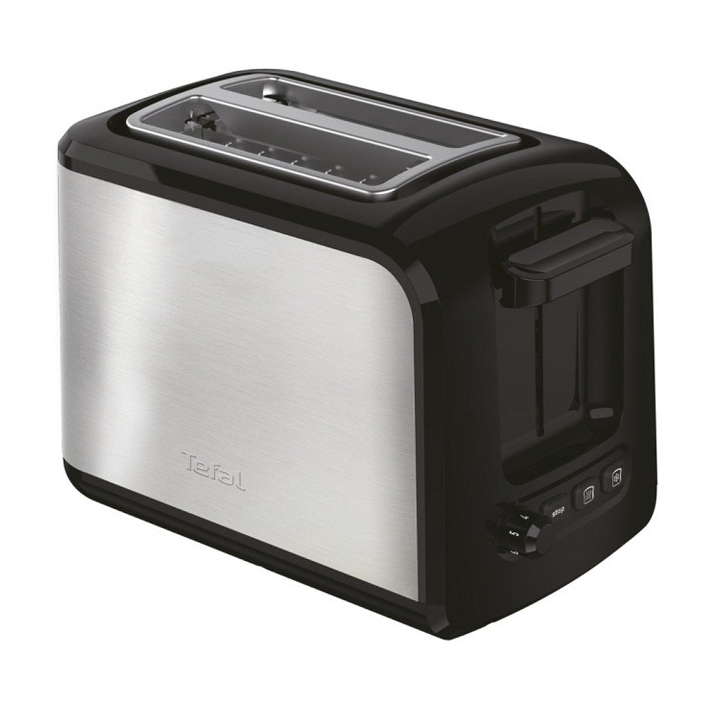 Tefal tefal TT410D Express Toaster 16x26x19 cm 850W nerjavno jeklo črno