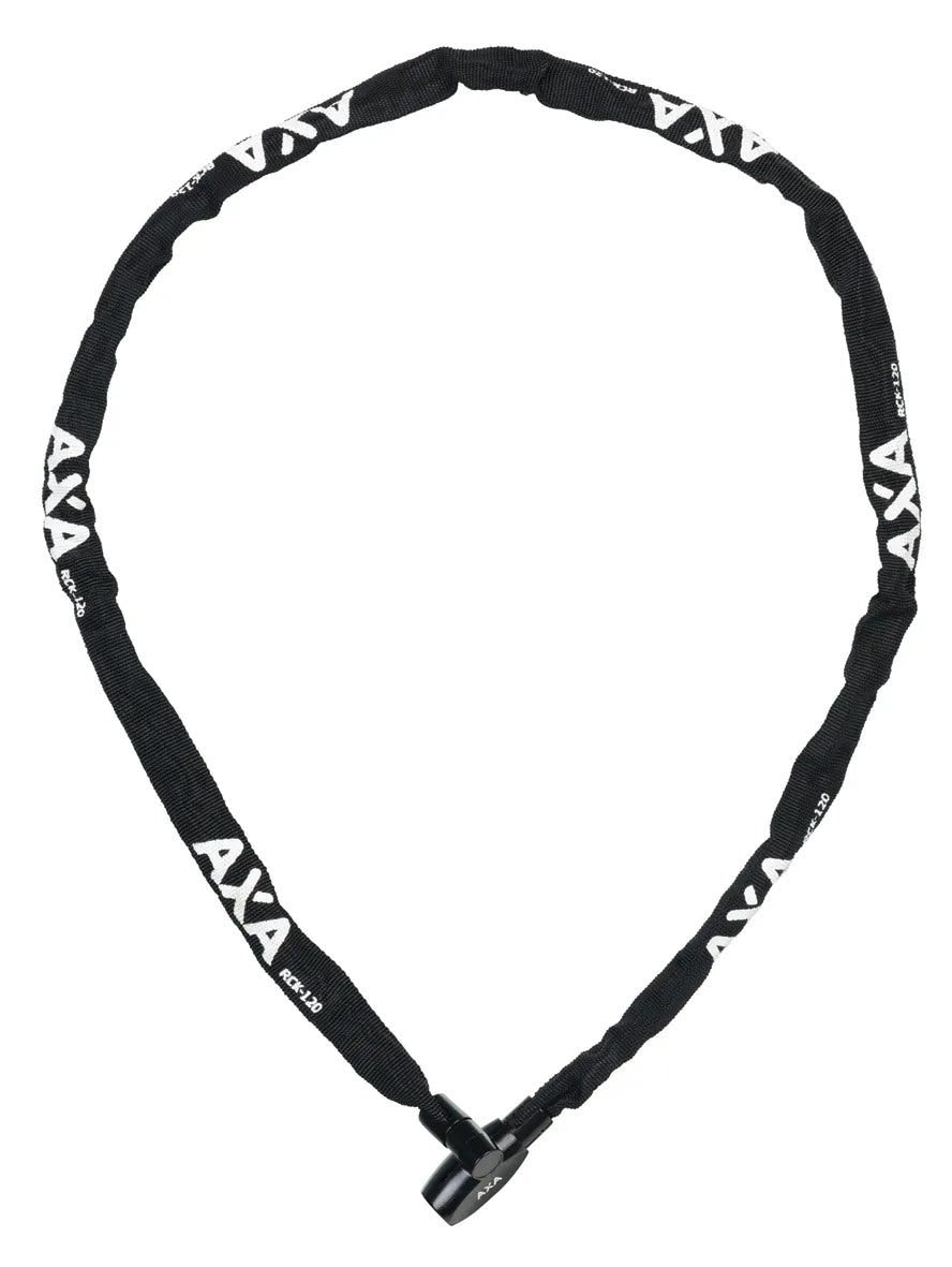 Axa Schlosskette starr 120cm schwarz