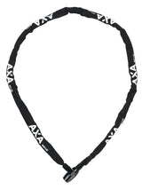 Axa Schlosskette starr 120cm schwarz