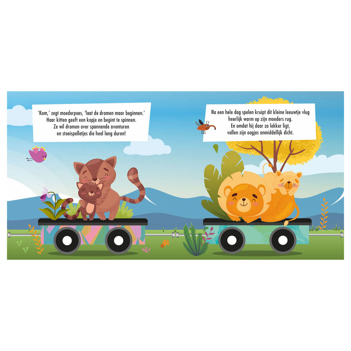 Lantern Publishers Buch und Puzzle trainieren Tierbabys