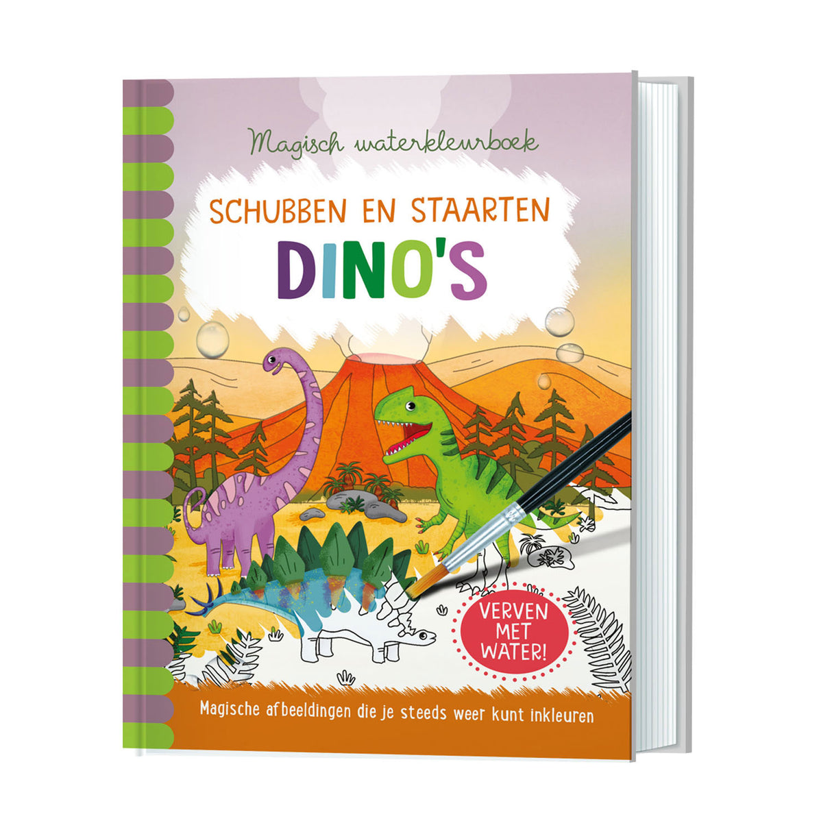 Magisk vandfarvebog - Dinos