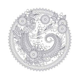 Laternenverlegerwald - Mandala-Kunst