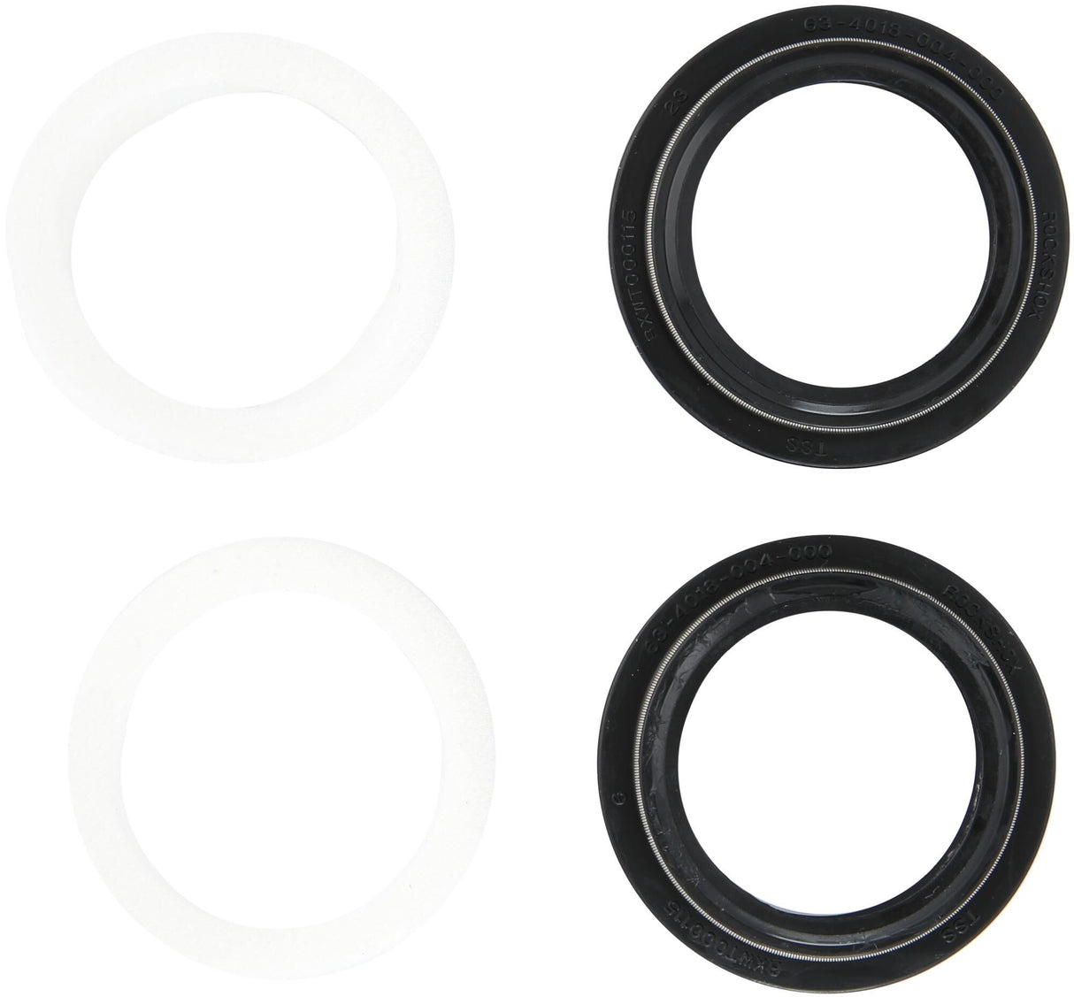 Rockshox Staubdichtung Staubdichtung.+Schaumstoffring-Kit rocksh.revelat.black