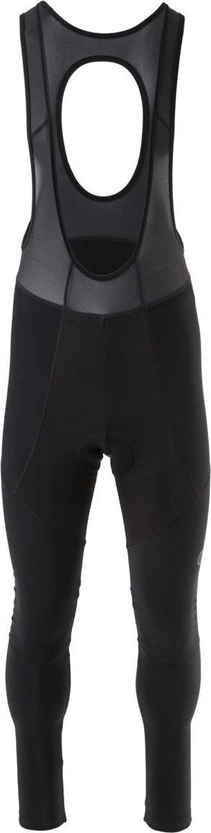 Agu Prime lange Radhose mit Sitzpolster III Essential Herren – Schwarz – XL – mit Hosenträgern xl