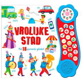 Rebo Publishers Sound Book: Happy City. 3+