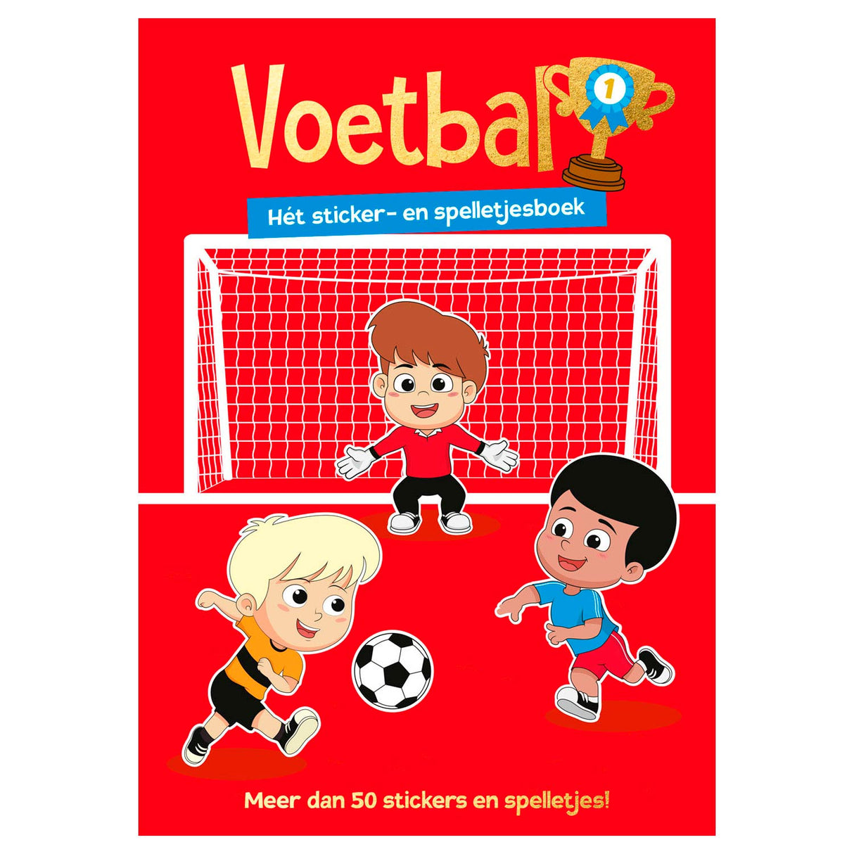 Rebo publishers voetbal stickeren activiteitenboek