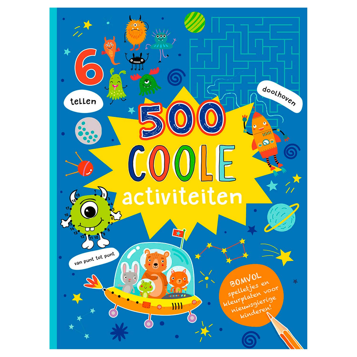 500 cool Aktivitéitsbuch