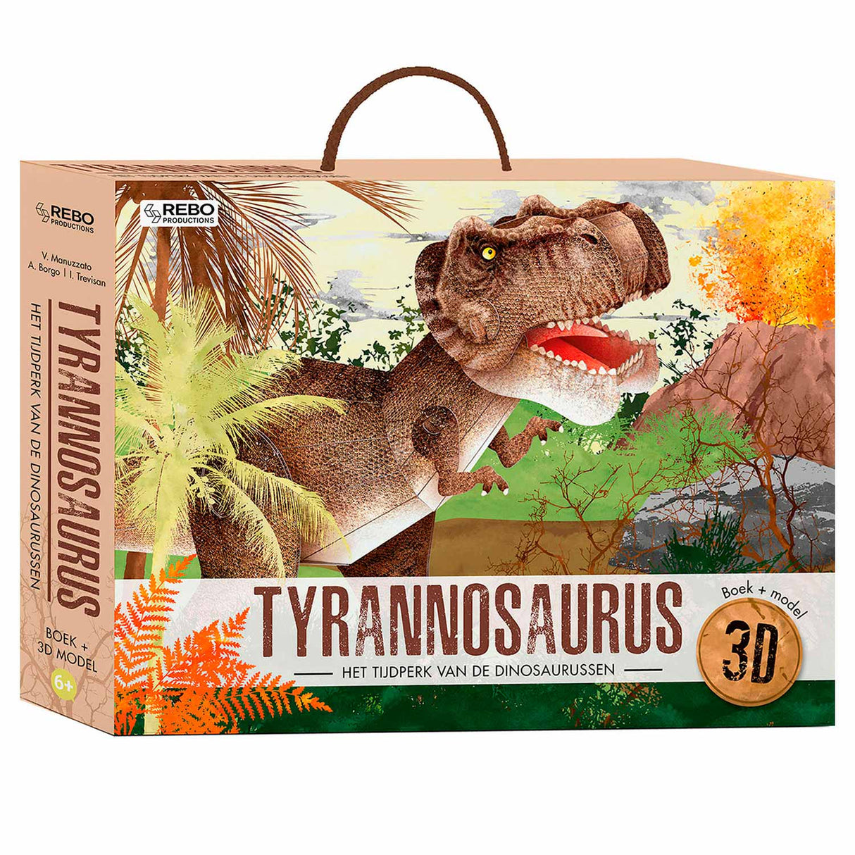 Boek + 3D Model Tyrannosaurus