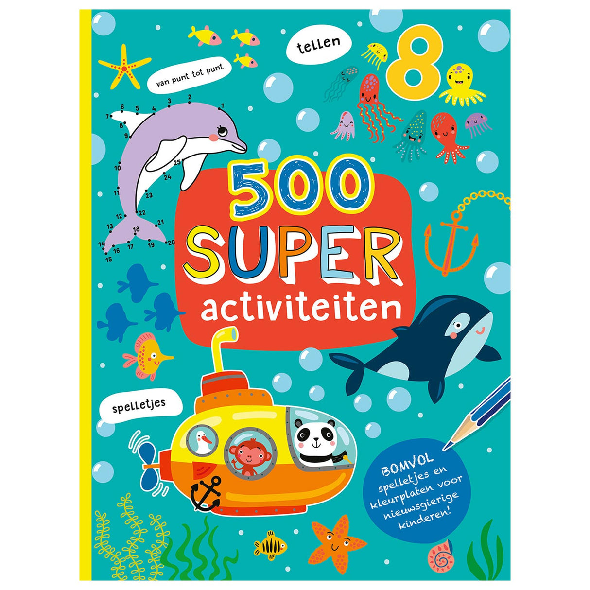 Rebo vydavatelé 500 Super Activity Book