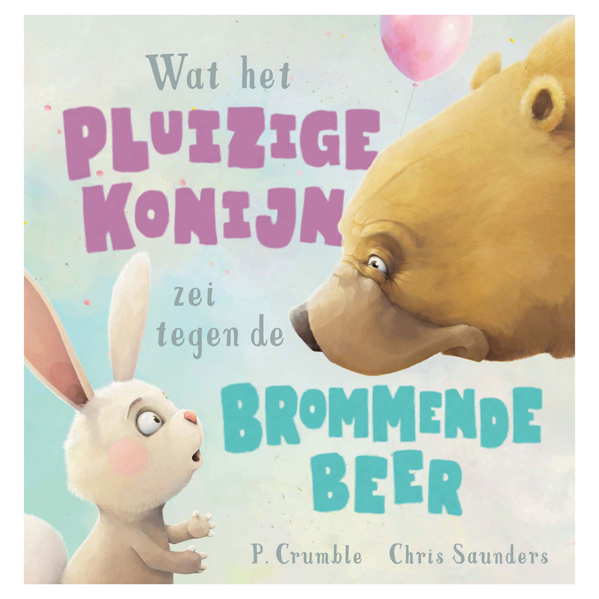 Was der flauschige Hase zum grummelnden Bären sagte