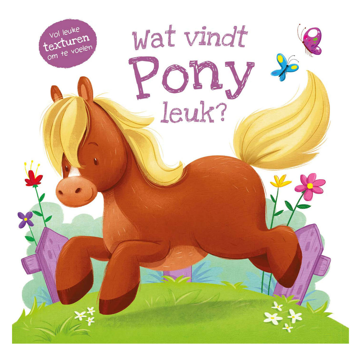 Rebo Publishers Feelboek - What does Pony like?