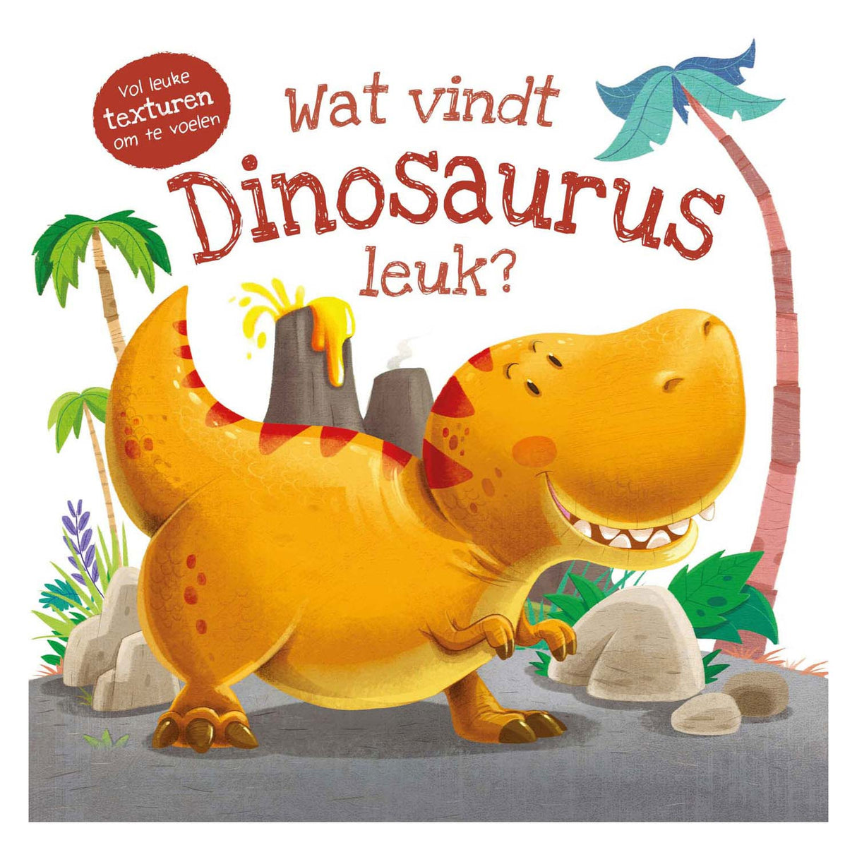 Rebo publishers voelboek wat vindt dinosaurus leuk?