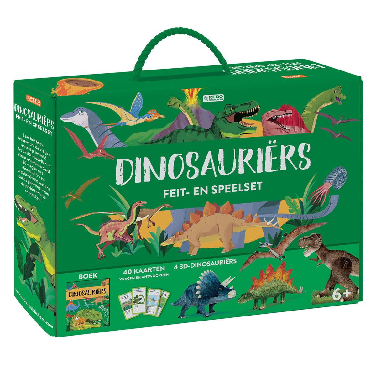 Rebo publishers dinosauriers feiten speelset