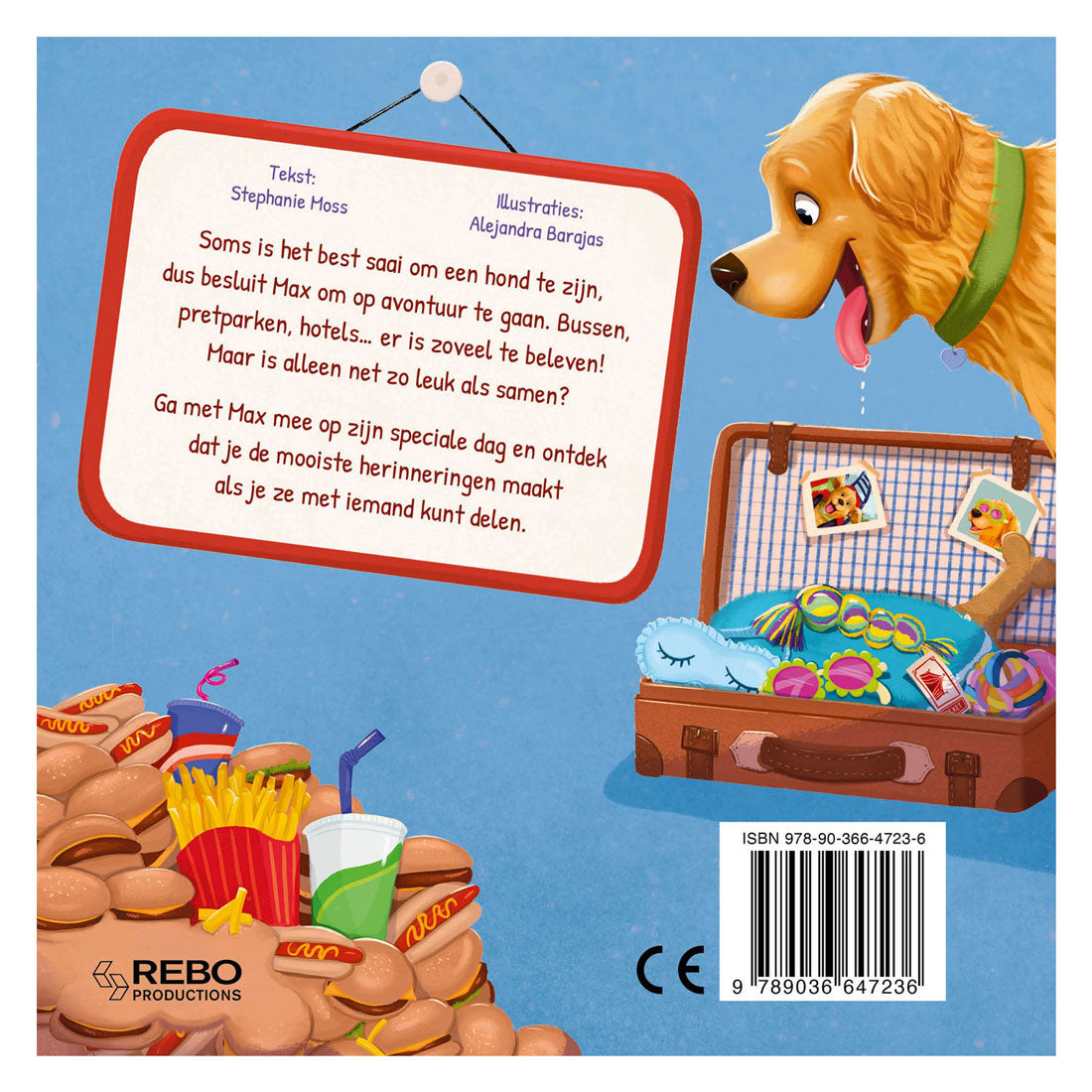 Rebo Publishers Max has a day off cardboard book