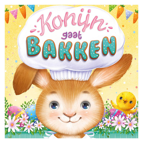 Der Hase des Rebo-Verlags wird backen