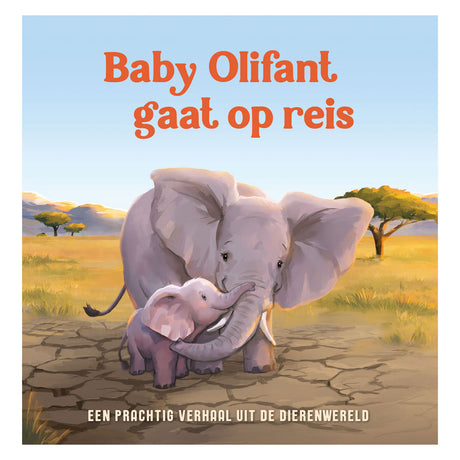 Der Elefantenbaby des Rebo-Verlags geht auf eine Reise