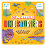 Gefährliches Dinosaurier-Klappenbuch des Rebo-Verlags