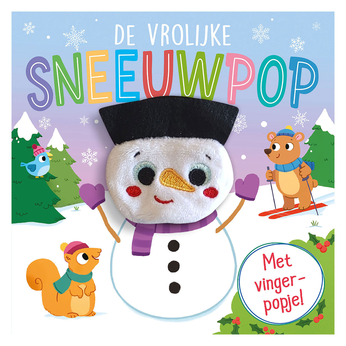 Fröhlicher Schneemann – Fingerpuppenbuch des Rebo-Verlags