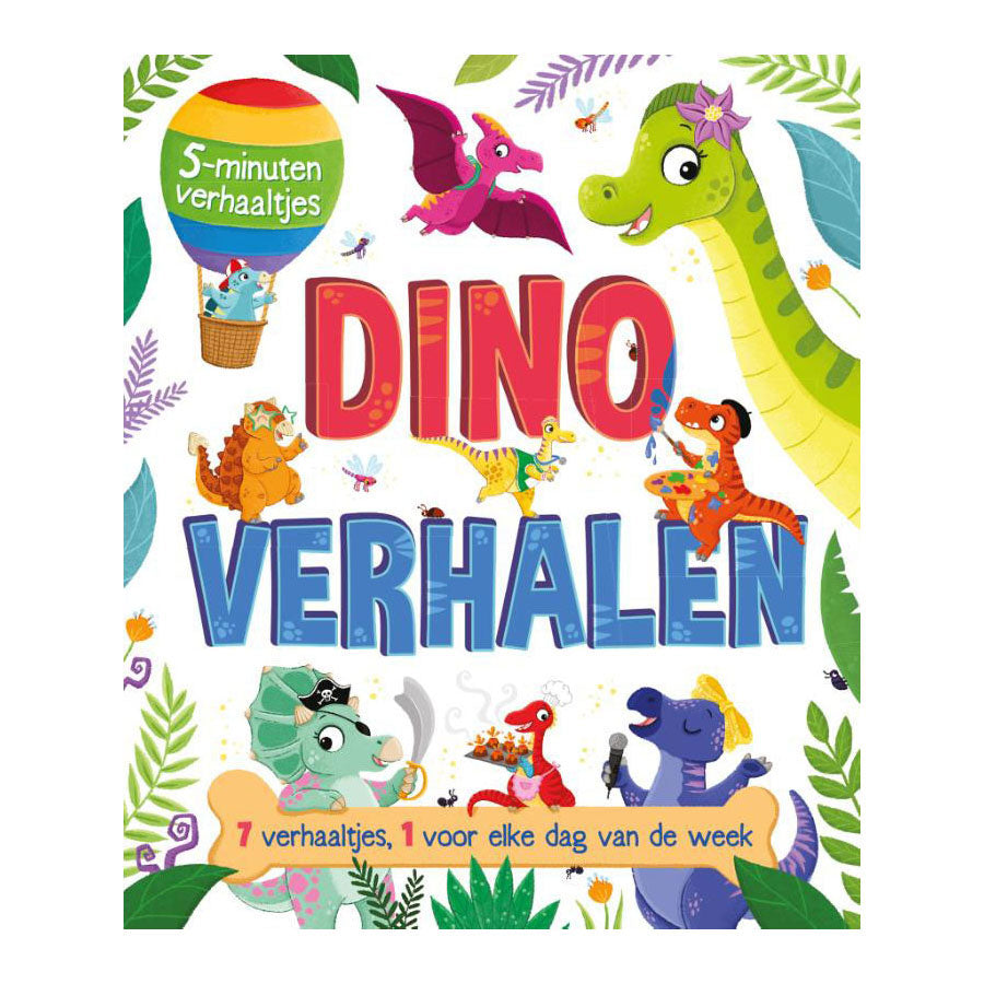 Rebo veröffentlicht Dinosauriergeschichten. 5 Minuten voller Geschichten. 4+