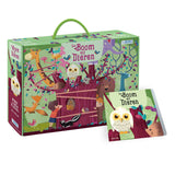 Rebo editori boom full animali - libro + puzzle