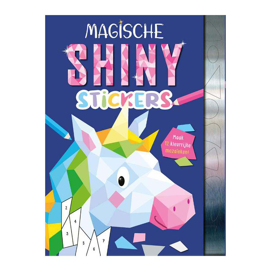 Cool Shinkie Tickers Ticker Book Magical Creatures, 12 mozaików