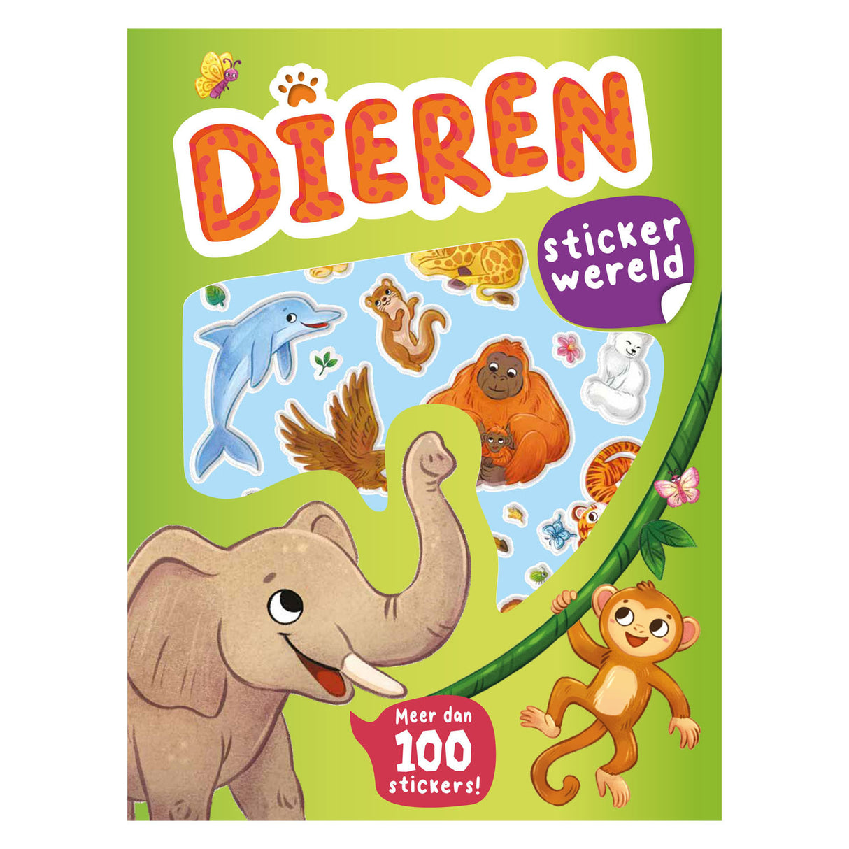 Tiere - Aufkleberwelt 3+