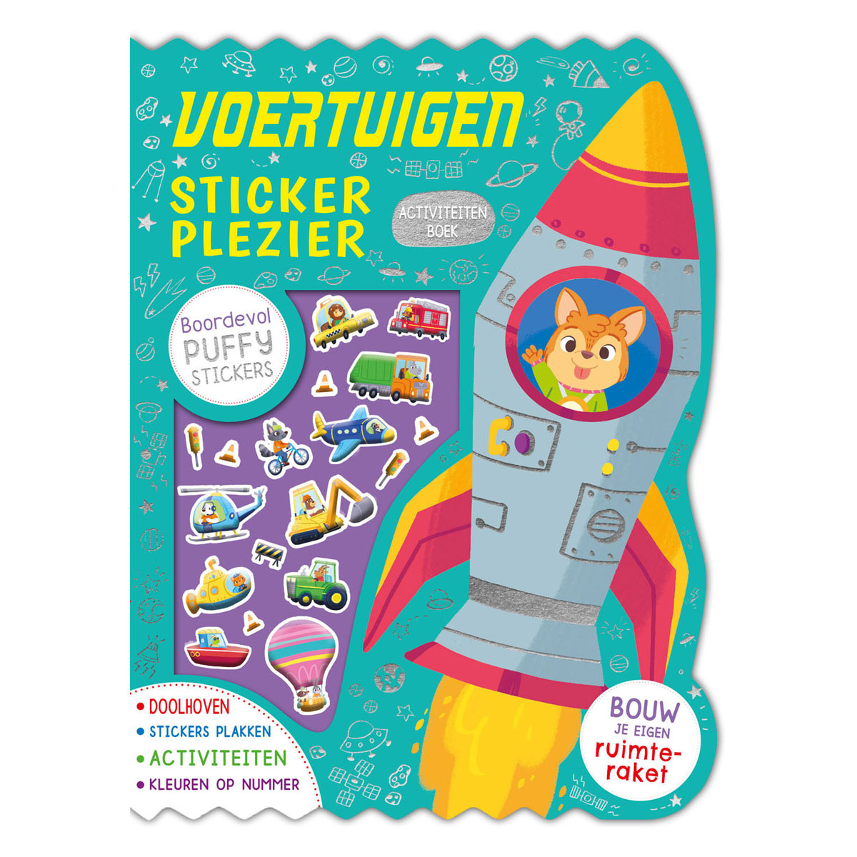 Lustiges Aufkleberbuch für Fahrzeuge von Rebo Publishers
