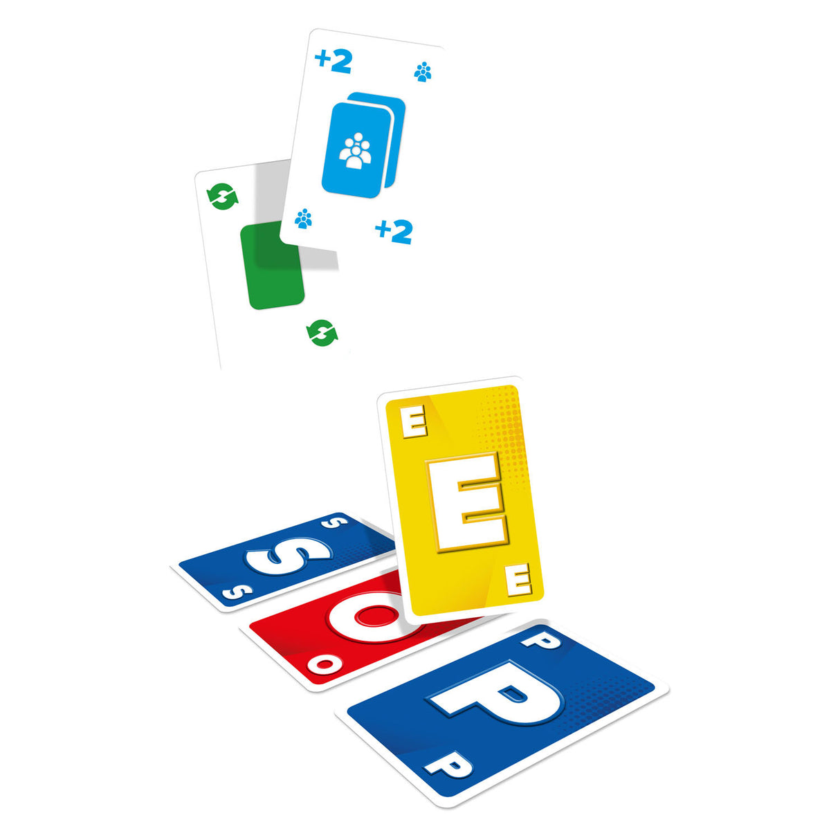 Rebo Publishers Mnky – Buchstabenspiel-Kartenspiel
