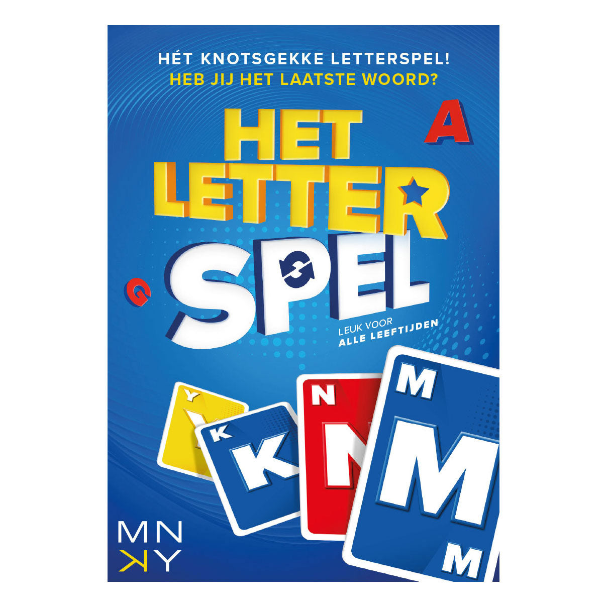 Rebo Publishers MNKY - Letter Game Card Game