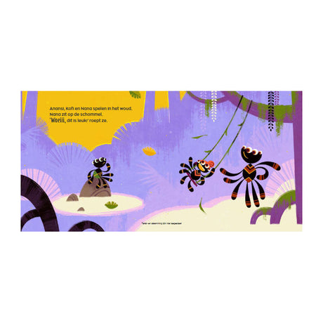 Gottmer Anansi die Spinne – spielen im Wald