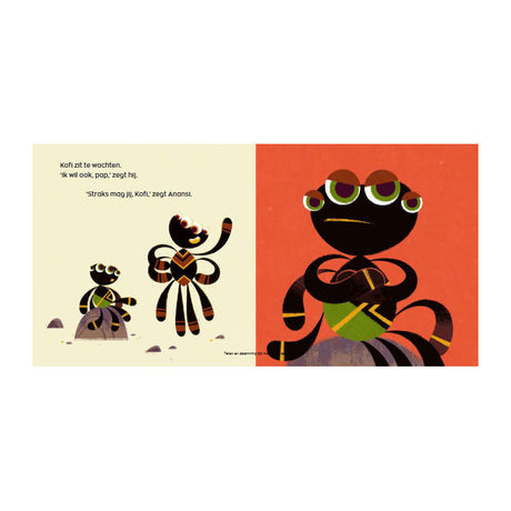 Gottmer Anansi die Spinne – spielen im Wald
