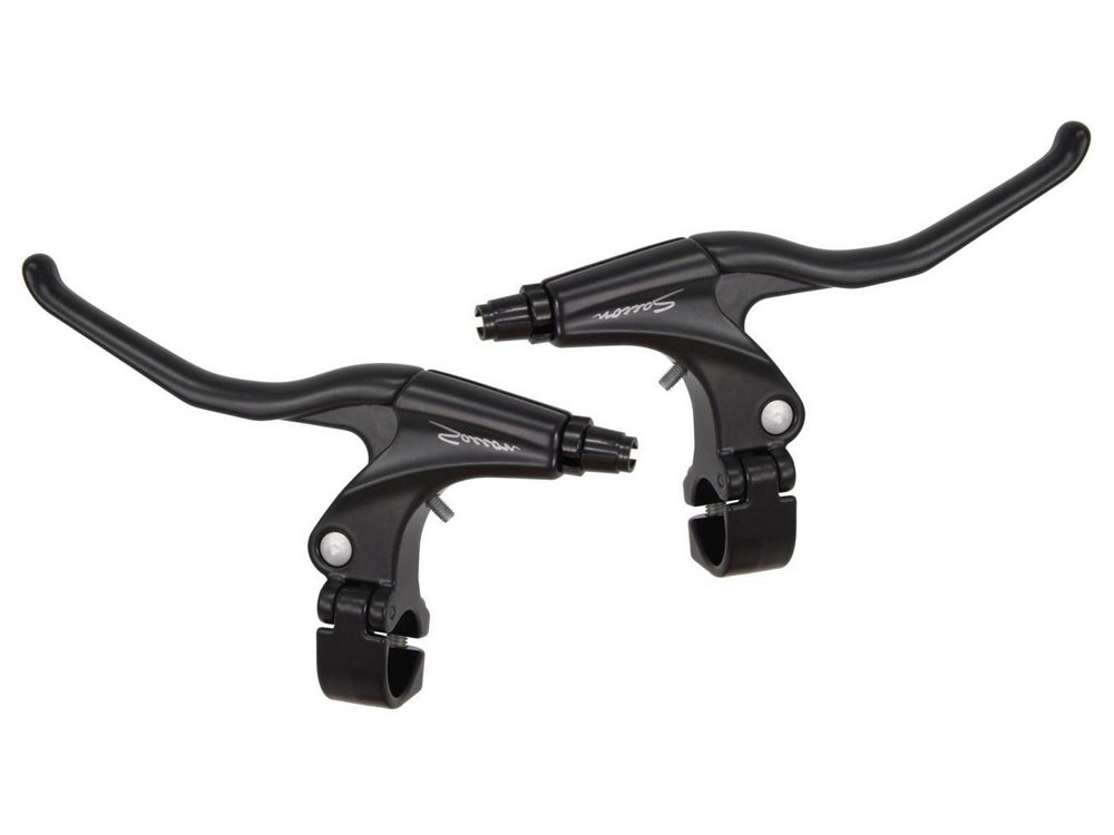 VWP Brake Lever Set, Aluminium. Velegnet til rullebrems. sort