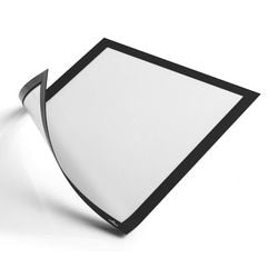 Robuster Magnetrahmen | DIN A4 schwarz | magnetisch | 5 Stück im Beutel - 486901 486901