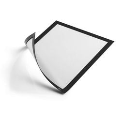 Robuster Magnetrahmen | DIN A4 schwarz | magnetisch | 5 Stück im Beutel - 486901 486901