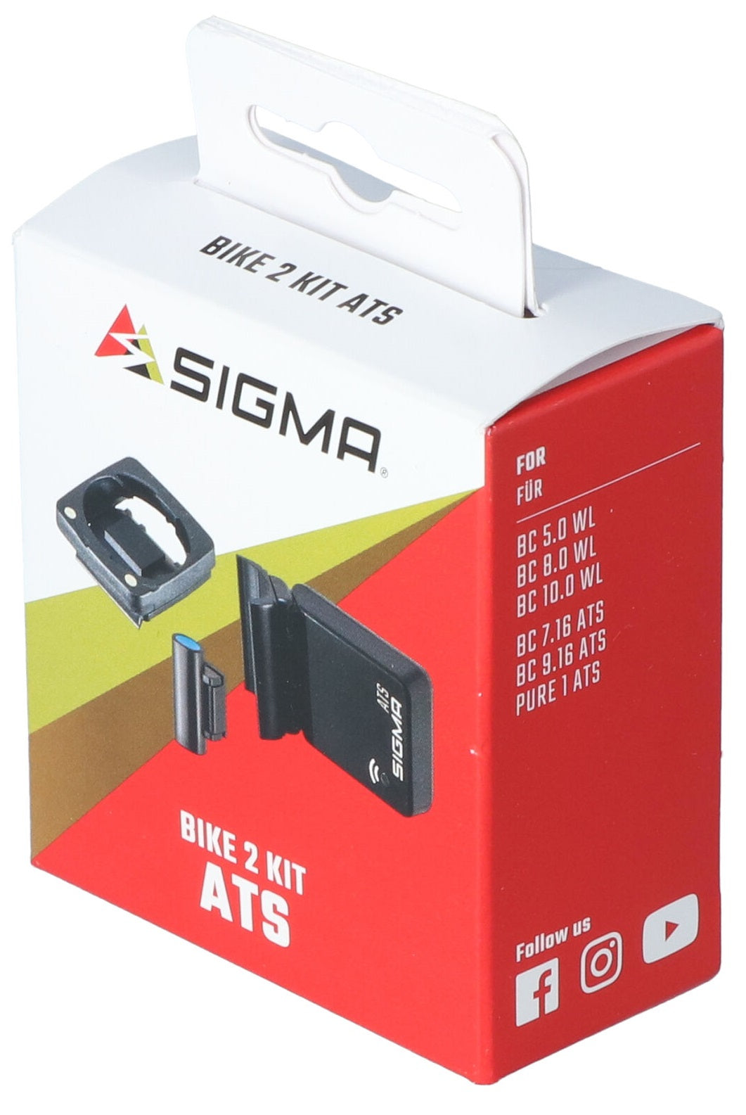 Sigma Speed ​​Channel Set ATS (Sensor + Magnet + Halter)