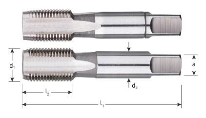 Rotec Handgewindebohrer-Set BSP G3 4