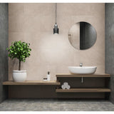 Grosfillex 5 St. Wandfliesen Gx Wand+ Schiefer 45x90 cm Creme