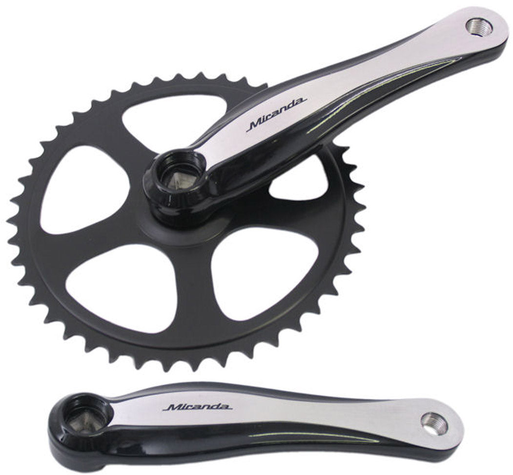 Miranda Cranket Beta1 Plus 44 Tands 3 32 Leaf Steel Crank Alu Svart