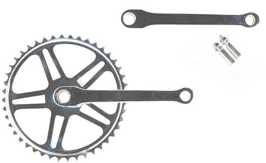 Crank sæt sæt med Spiegat 44t 170 mm sølv