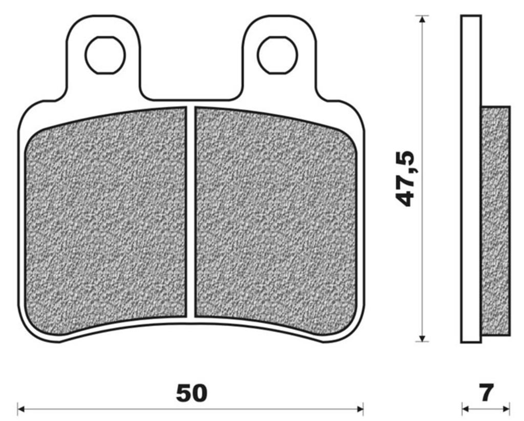 Newfren Bremsblock Set FD0323