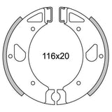 NEWFRen Bremssegment GF0071 Florett-80 Back (1980->) 116*20mm