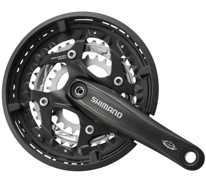 Shimano Crankset 3 x 10 hitrost pohodnika FC-T521 s 175 mm Crankarm 48-36-26t Octalink Black