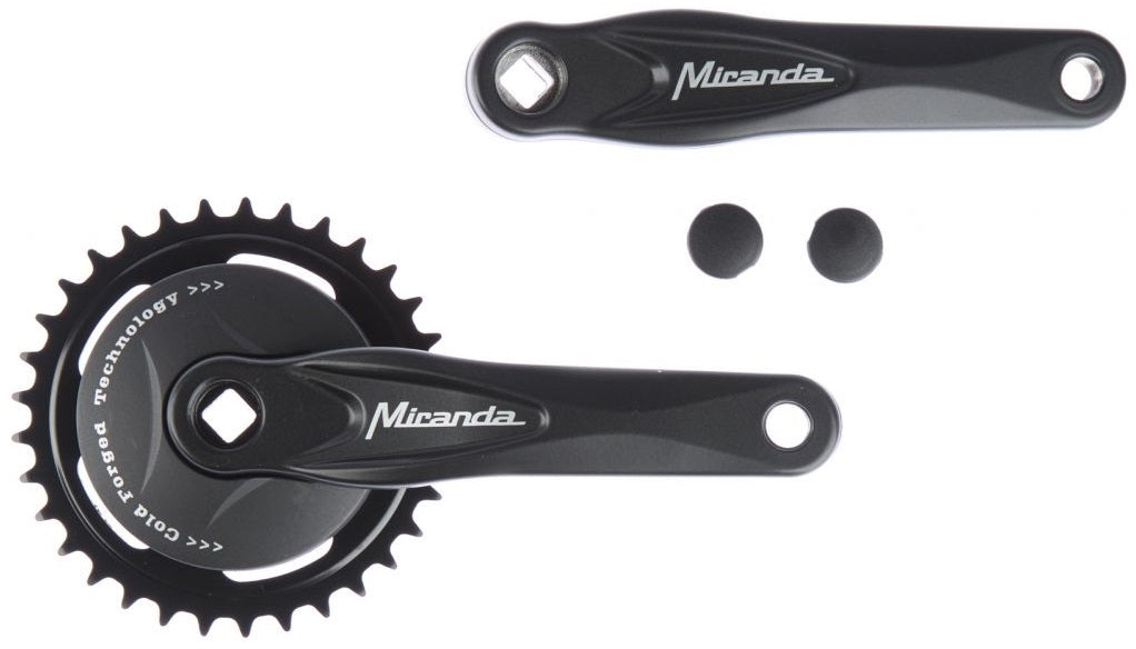 Miranda alfa 1 Crank Set mat Disk 95mm Black 33 Tanzt 5722233