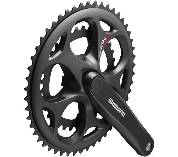 Shimano Crankset 7 8 Speed ​​Tourney FC-A070 Compact 170 50-34T s čtvercovou nápravou černou