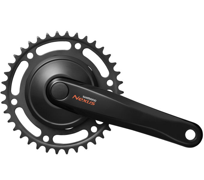 Shimano Crankset 38T Nexus C6000 170mm Crank Arm Black